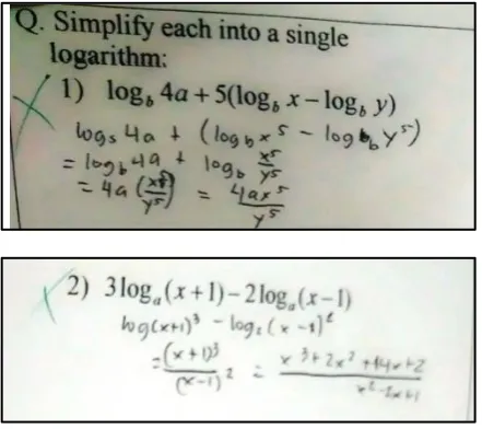 Figure 18:  Graph of K drawn by a student  