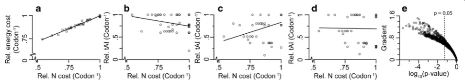 Fig. 1 Bacterial genomes show selection to reduce nucleotide biosynthetic cost (Sc) and increase translational efficiency (St)