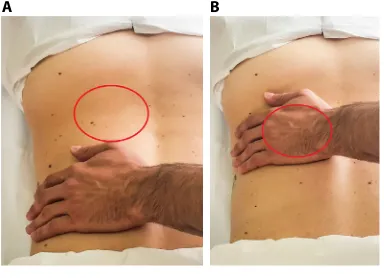 Figure 3 Preparatory phase to the massage.