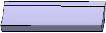 Figure 2 displays the side view of actual trash plate designed by CATIA software. 