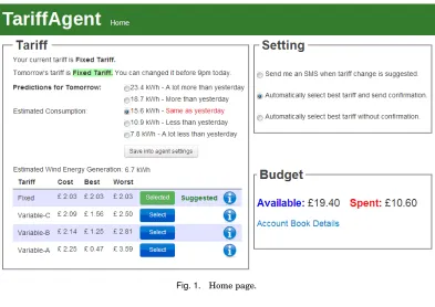 Fig. 1.Home page.