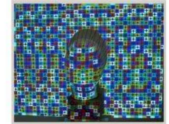 Fig.1: Sensor structure for color coded image 