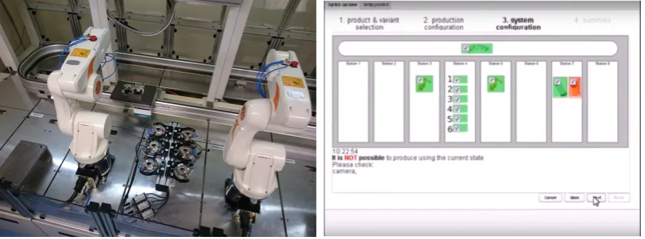 Figure 3. Reconﬁguration HMI