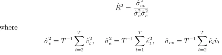 Figure 4.4We also considered a variant of the UR(tφˆ, tφ˜) procedure where the asymptotic size is controlled