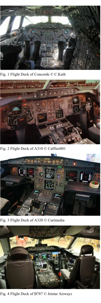 Fig. 4 Flight Deck of B787 © Jetstar Airways 