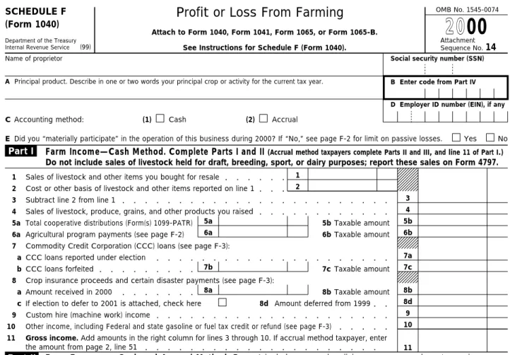 Figure 3.  TAX FORM