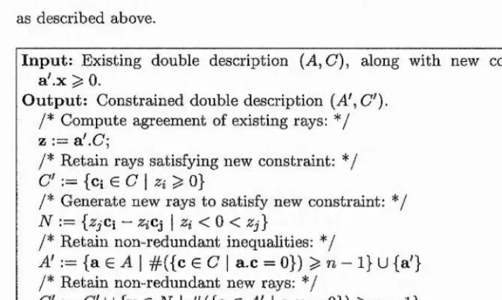 Figure 2.2: Revised Method of Complete Description