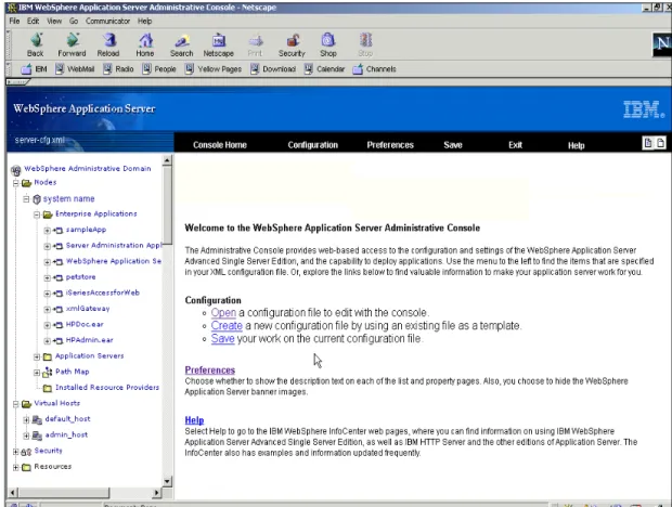Figure 5-15   WebSphere Application Server Advanced Single Server Edition after installation