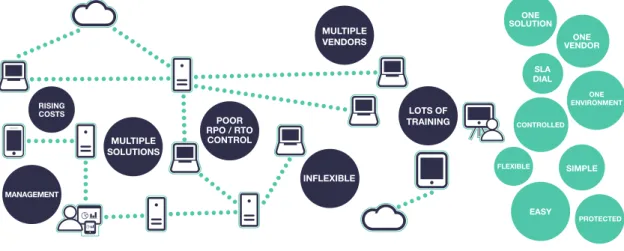 Figure 3 – A unified business continuity solution
