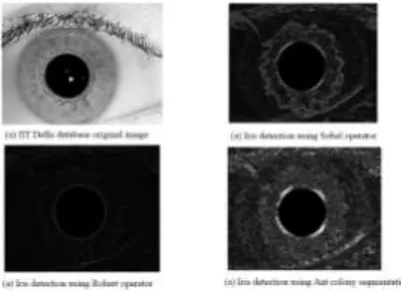 Fig. 2 Comparison between different iris recognition operators 