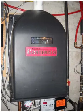 Figure 5. Wall hung condensing boiler