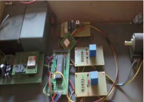 Fig 6. GPS simulation output at hyperTerminal. 