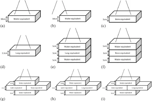 Fig. 2. The ﬂuence maps used to determine the equivalent square ﬁeld size for a dynamic ﬁeld.