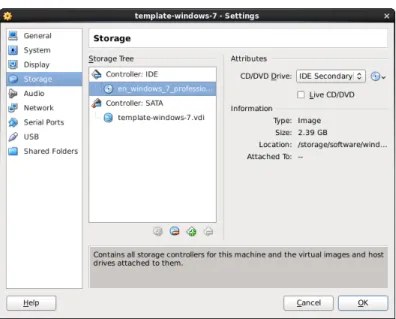 Figure 6.9 shows an ISO image inserted in the virtual CD/DVD drive.