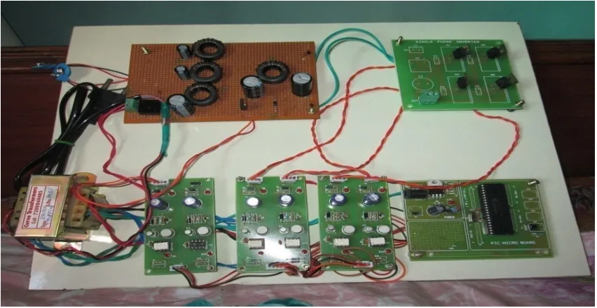 Fig. 13. The experimental hardware Model