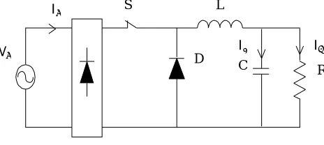 Figure 2. Mode:1 When switch  is closed 