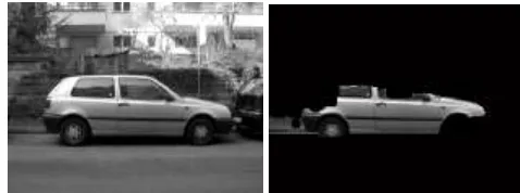Fig 2.left: Original image, right: segmented image 