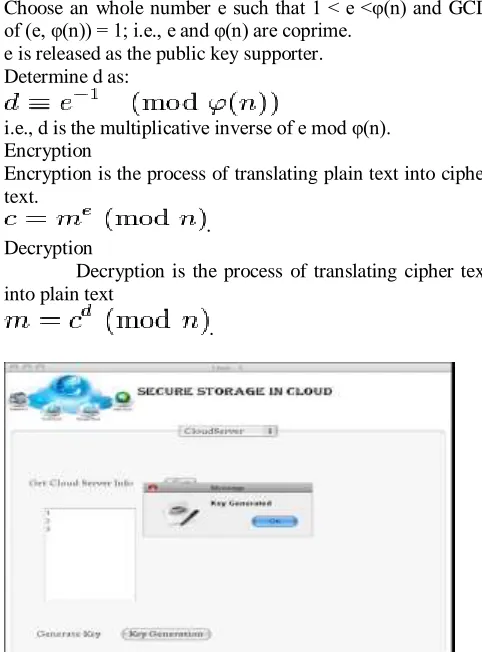 Fig 7: The data is uploaded onto the server in the form of data blocks which are distributed on the cloud server