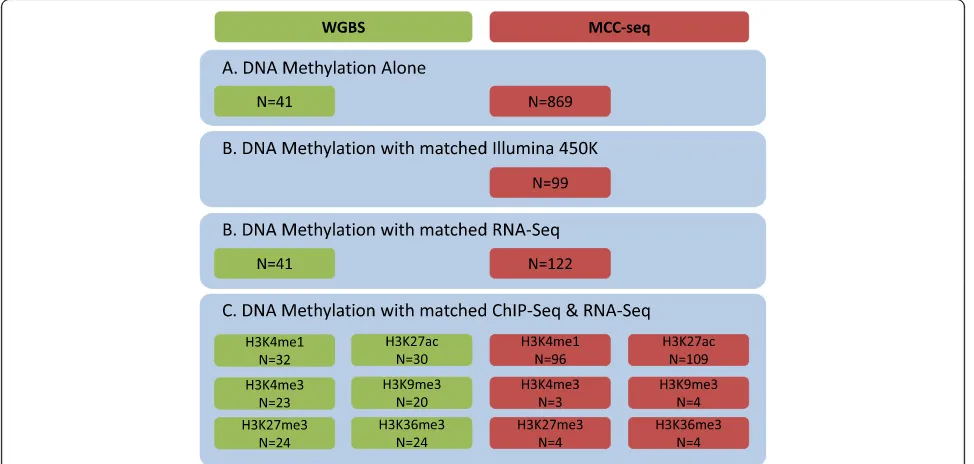 Table 1 Summary of targeted bisulfite-sequencing methylome capture panel design