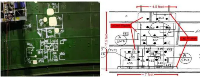 Figure 3: Tank 16 Exterior Corrosion Area               Figure 4: Tank 16 Repair Schematic 