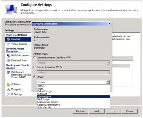 Figure 11: Service Type Attribute 