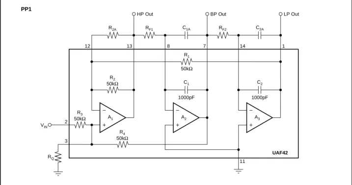 FIGURE 7. PP1 Noninverting Pole-Pair Subcircuit Using Internal Gain-Set Resistor R 3 .