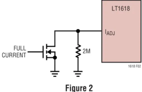 Figure 2 LT1618IADJFULL2MCURRENT 1618 F02