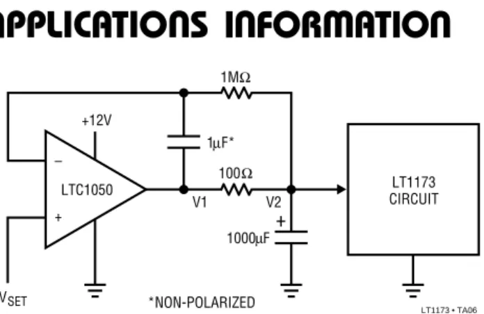 Figure 1. Test Circuit Measures No Load Quiescent Current of LT1073 Converter