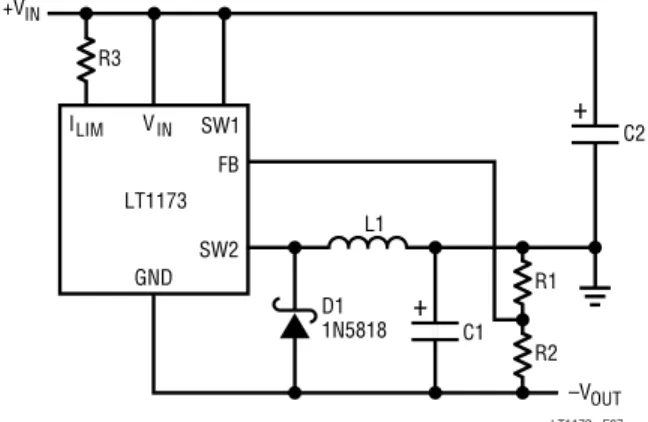 Figure 7. Positive-to-Negative Converter