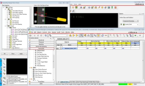 Figure 7: The ARC provides comprehensive SiP-specific design checks.