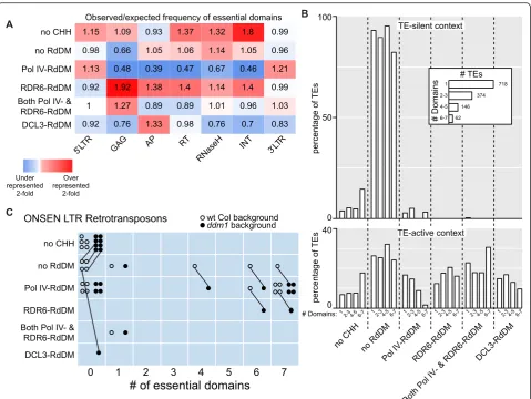 Fig. 5 Expression-dependent forms of RdDM regulate structurally autonomous and near-complete active LTR retrotransposons