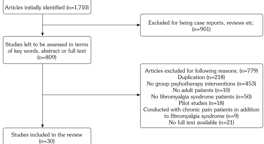 Figure 1. Flowchart of selection process of articles included in this review.