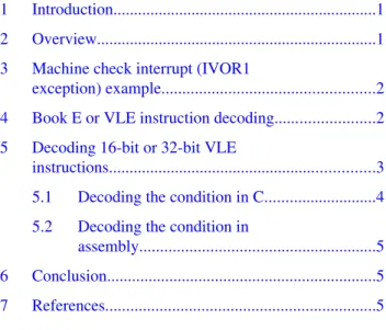 Table 1 highlights IVORx exceptions that require manual incrementing of the return address in the SRR0 register for the e200z7 core