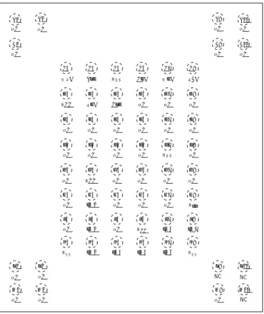 Figure 1.2  63-BGA Contact, x8 Device, Single CE (Top View)