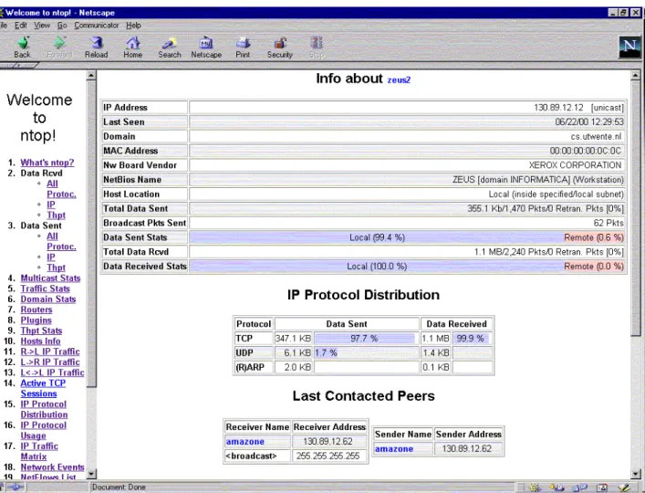 Figure 4: Host Information