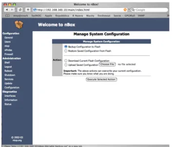 Fig. 15. – nBox 86 : Box Configuration Management Page