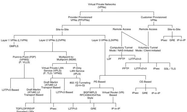 Figure 1-3 Virtual Private Networks