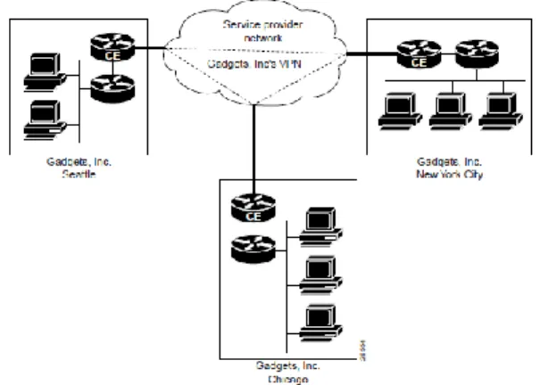 Fig 6: The Network View of Service Provider 