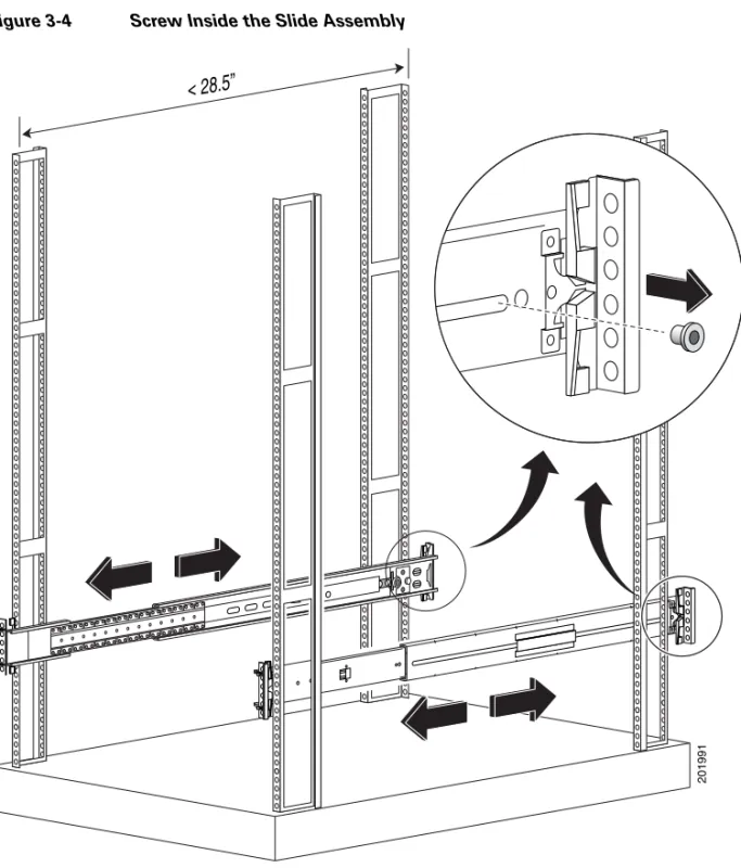 Figure 3-4 Screw Inside the Slide Assembly