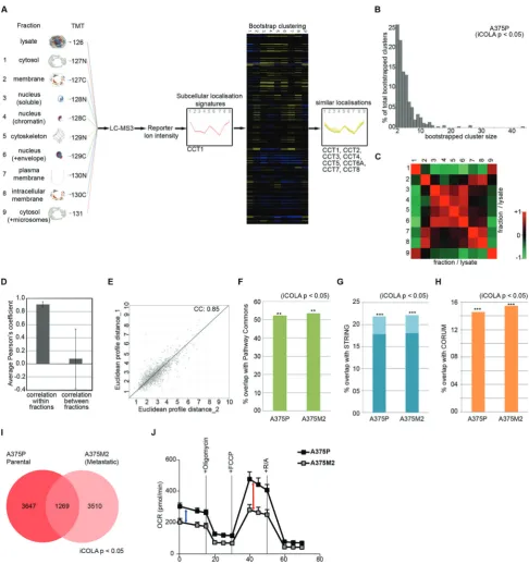 Fig. 3Analysis of interactome dynamics by iCOLA. (A) Outline of the iCOLA methodology