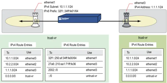 Figure 16: Dual-Stack Router Behavior