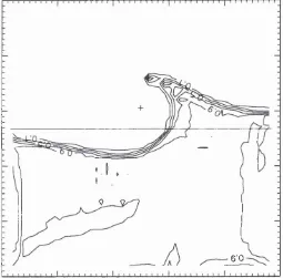 Figure 4.22: Effective ice thickness after 5 days, found with the particle-in-cell method