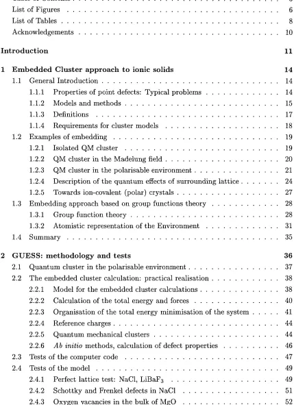 Table of C ontents.................................................................................................................