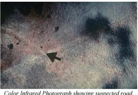 Fig 1: Un esempio di immagine utilizzata per individuare tracce di antropiz-zazione in un territorio esteso