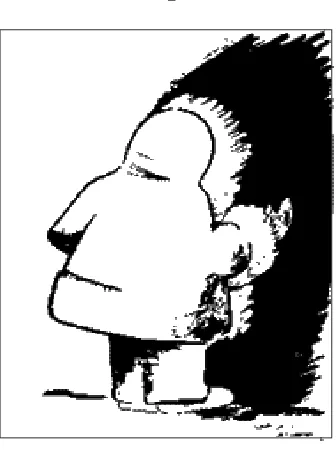 Figure 1.1: An ambiguous image: Eskimo or Indian.