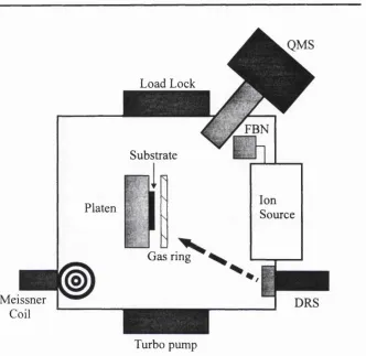 Figure 3.14 : Schematic of a CAIBE system lonfab 300.