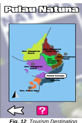Fig. 12. Tourism Destination 