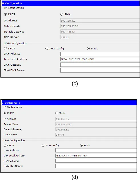 Fig. 2 shows the created Virtual Local Area Networks working on the switch, corresponding ID and switch ports are connected to every VLAN
