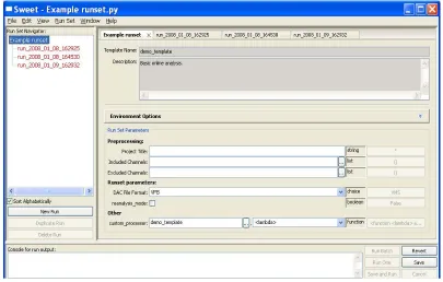 Figure 4. GUI generated from template. 