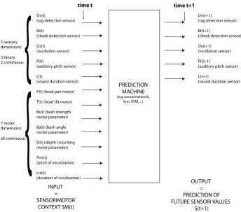 Figure 4: The sensorimotor channels